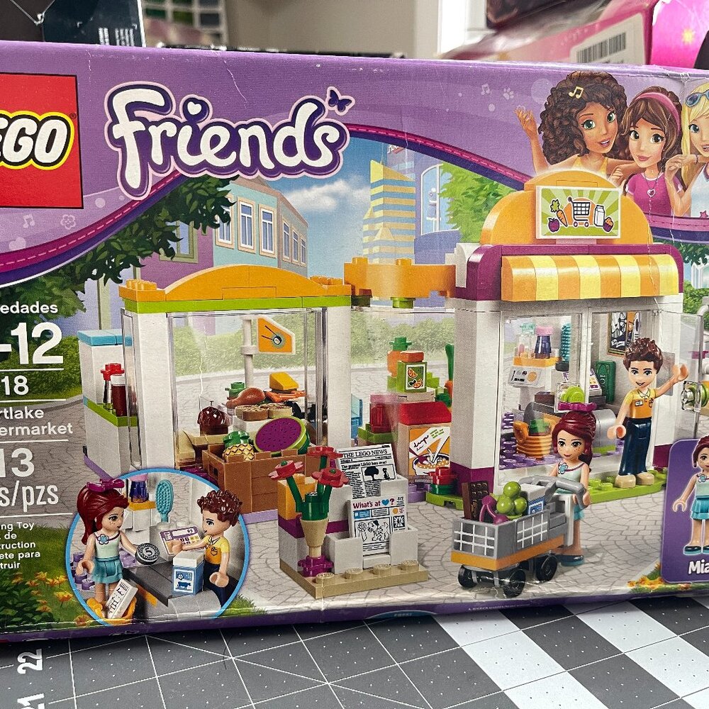 Lego Friends 41118 Heartlake Supermarket - Brand New Sealed - Box Damaged